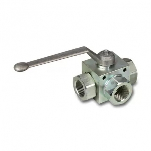 Кран трёхпутевой шаровый RSAP3V04 3/4`L